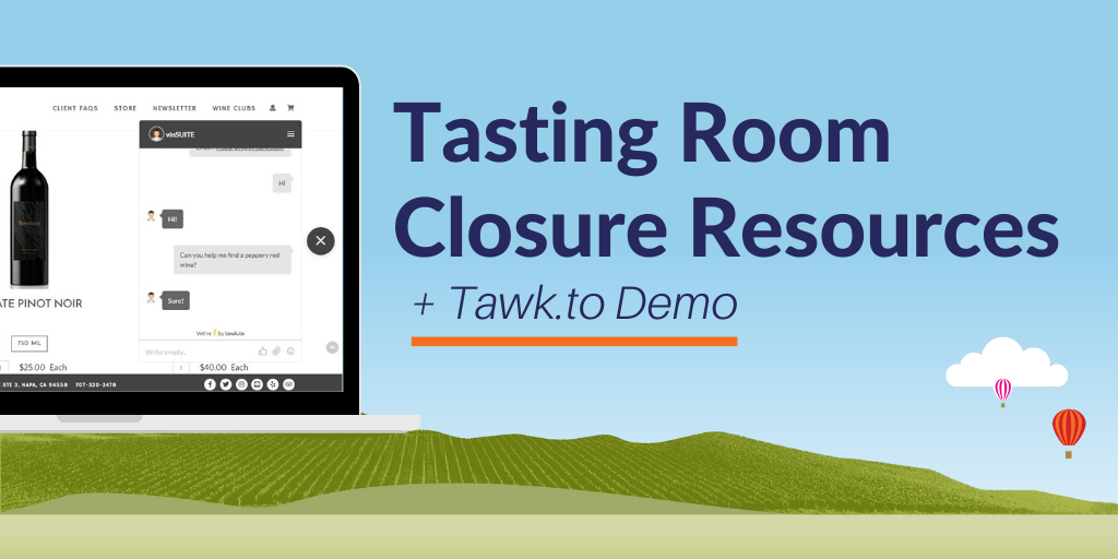 Tasting Room Closure